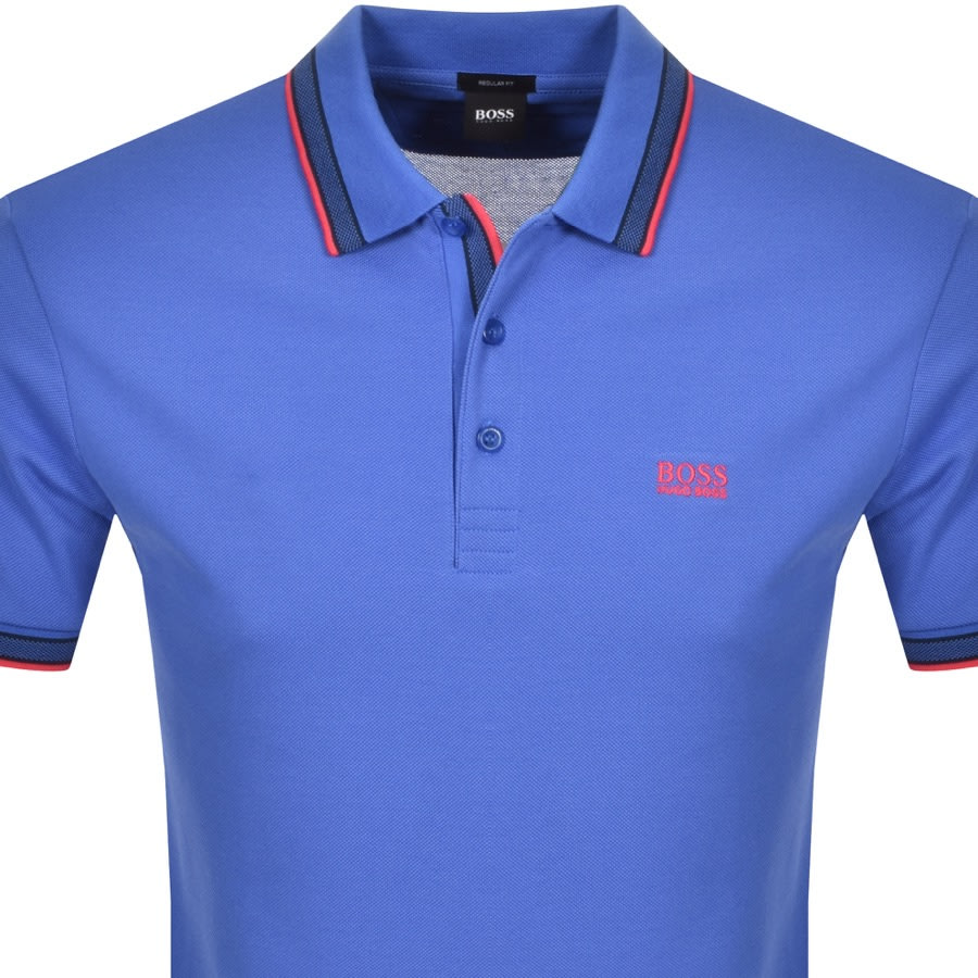 Alternative Image for ProductBOSS Paddy Polo T Shirt Blue2